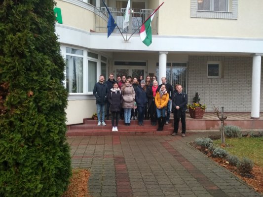 Hallgatók látogatása a Corvinus Egyetemről