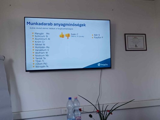Szakmai előadást szerveztünk tanulóinknak!