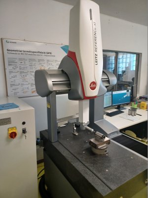 The New Leitz measuring machine has arrived